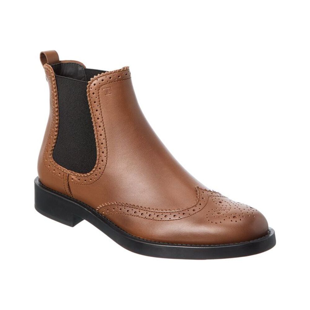 Tod’S Gomma 60 Leather Boot, Brown